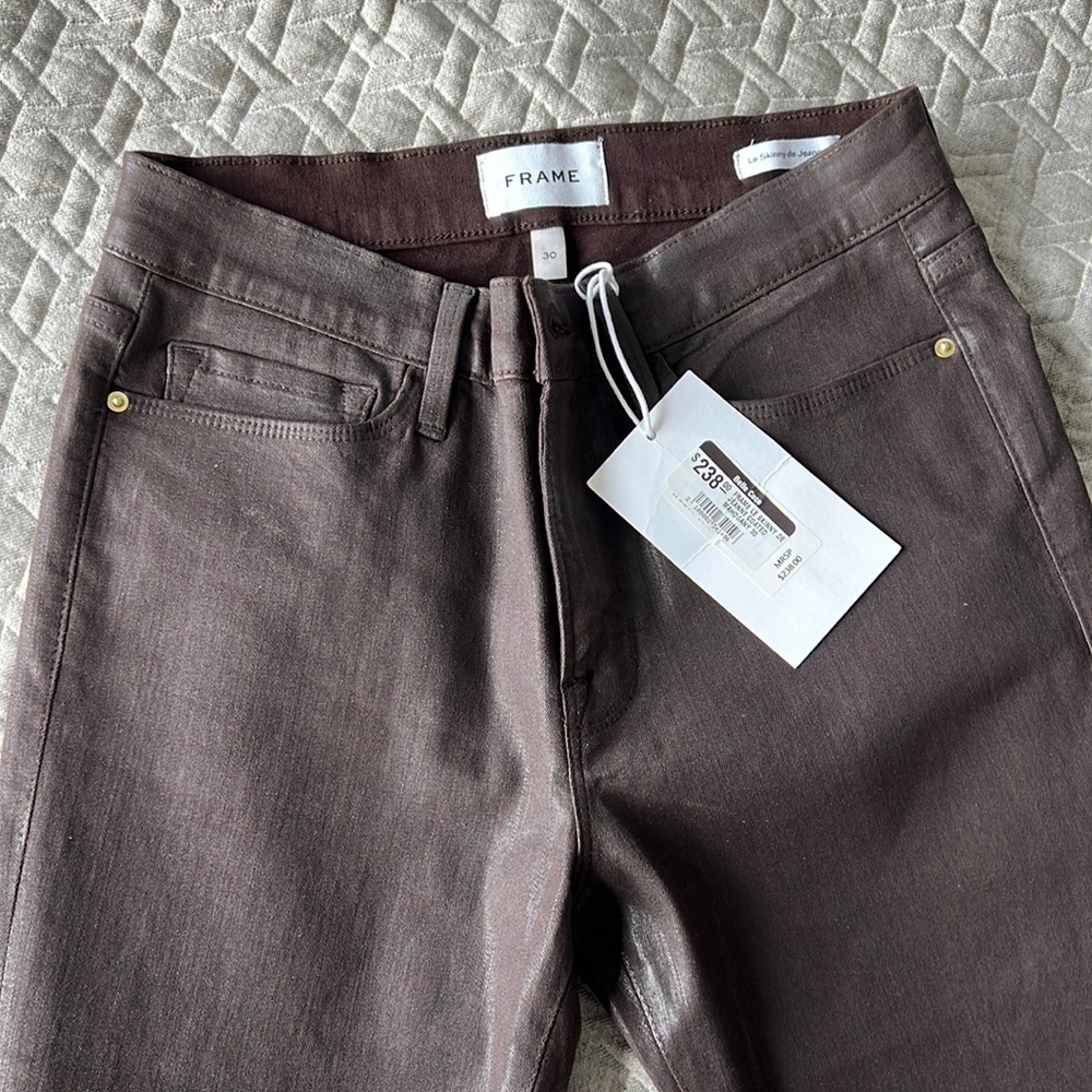 Frame Le Skinny De Jeanne Med Rise Jean sz 30